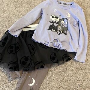 Purple and Black Halloween Outfit